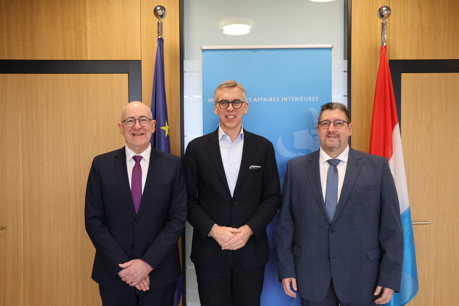 Assermentation du nouveau bourgmestre et du nouvel échevin